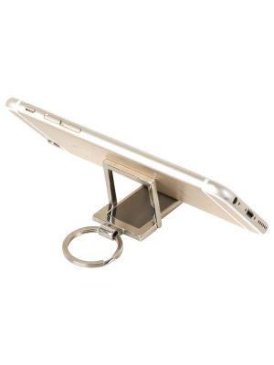 Telefon Standlı Metal Anahtarlık