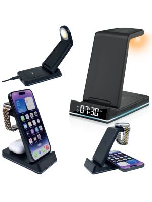 5’i 1 Arada Wireless Şarj İstasyonu