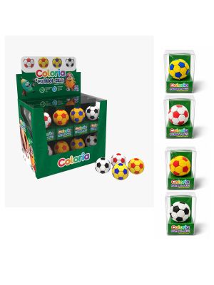 24’lü 3D Futbol Silgi Seti